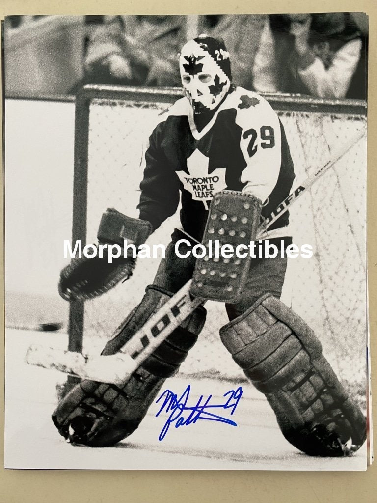 Mike Palmateer - Autographed 8X10 Photo Toronto Maple Leafs #7