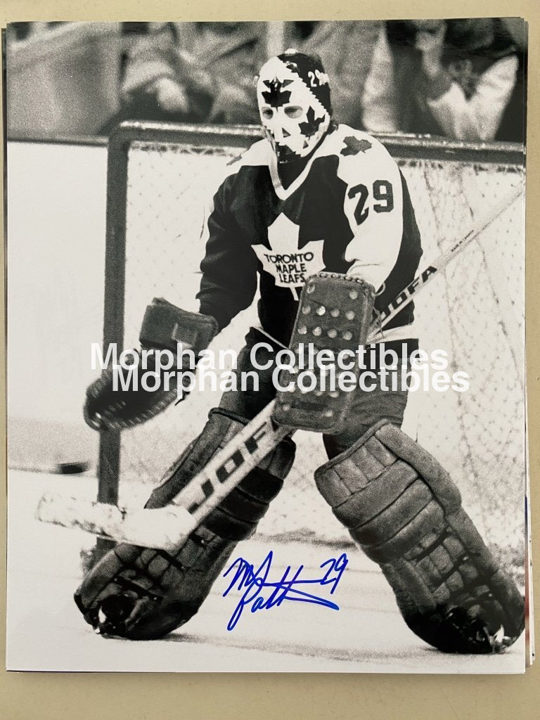 Mike Palmateer - Autographed 8X10 Photo Toronto Maple Leafs #7