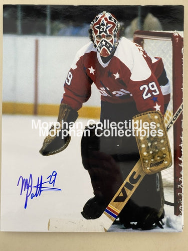Mike Palmateer - Autographed 8X10 Photo Washington Capitals #2