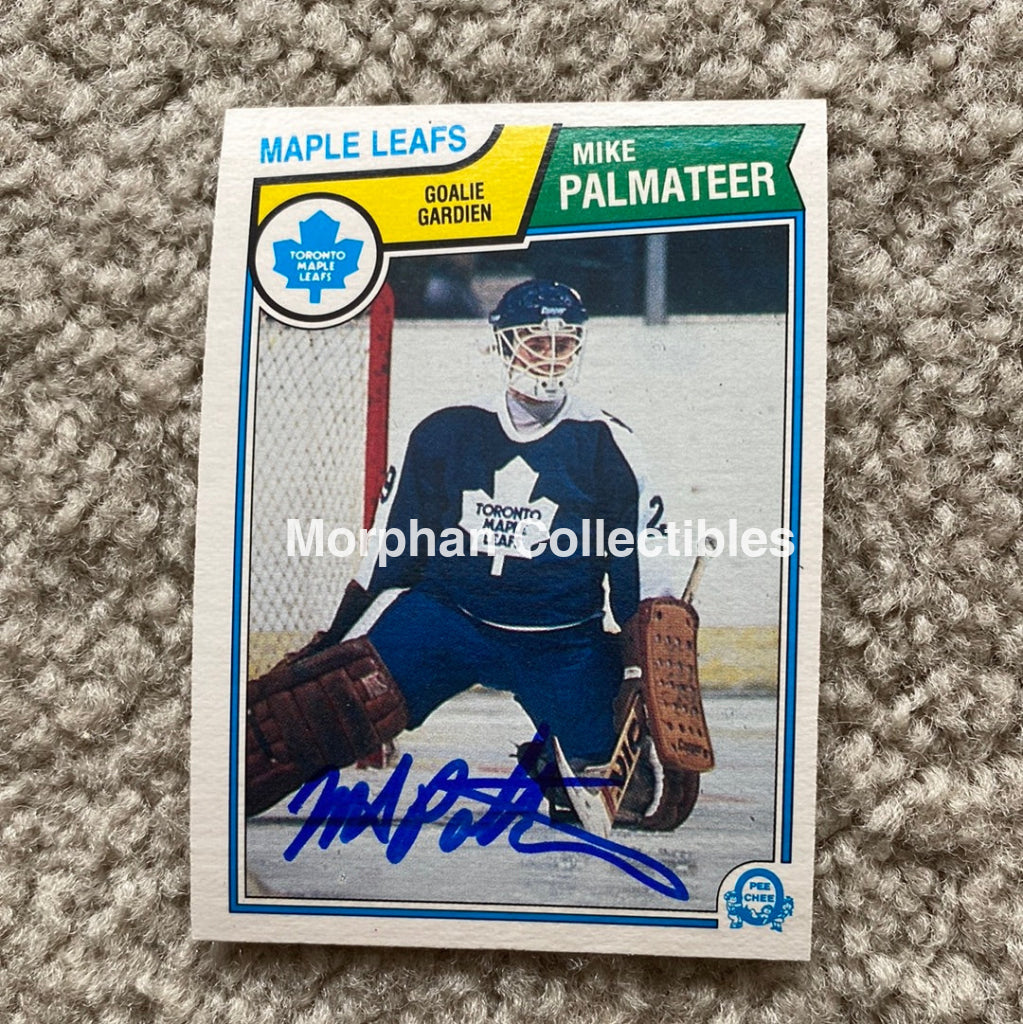 Mike Palmateer - Autographed Card 1983 - 84 Opc