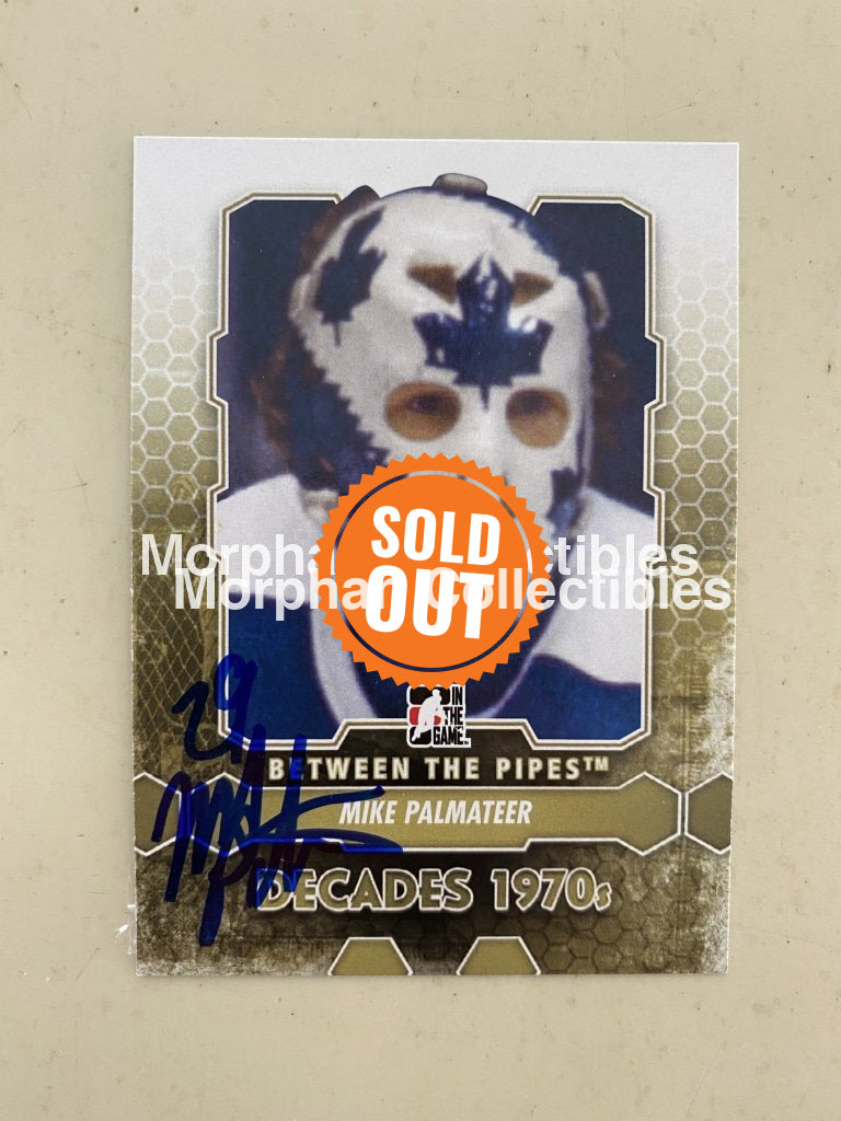 Mike Palmateer Autographed Cards 2014 Between The Pipes Card