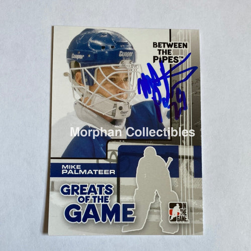 Mike Palmateer - Autographed Card Btp 2008