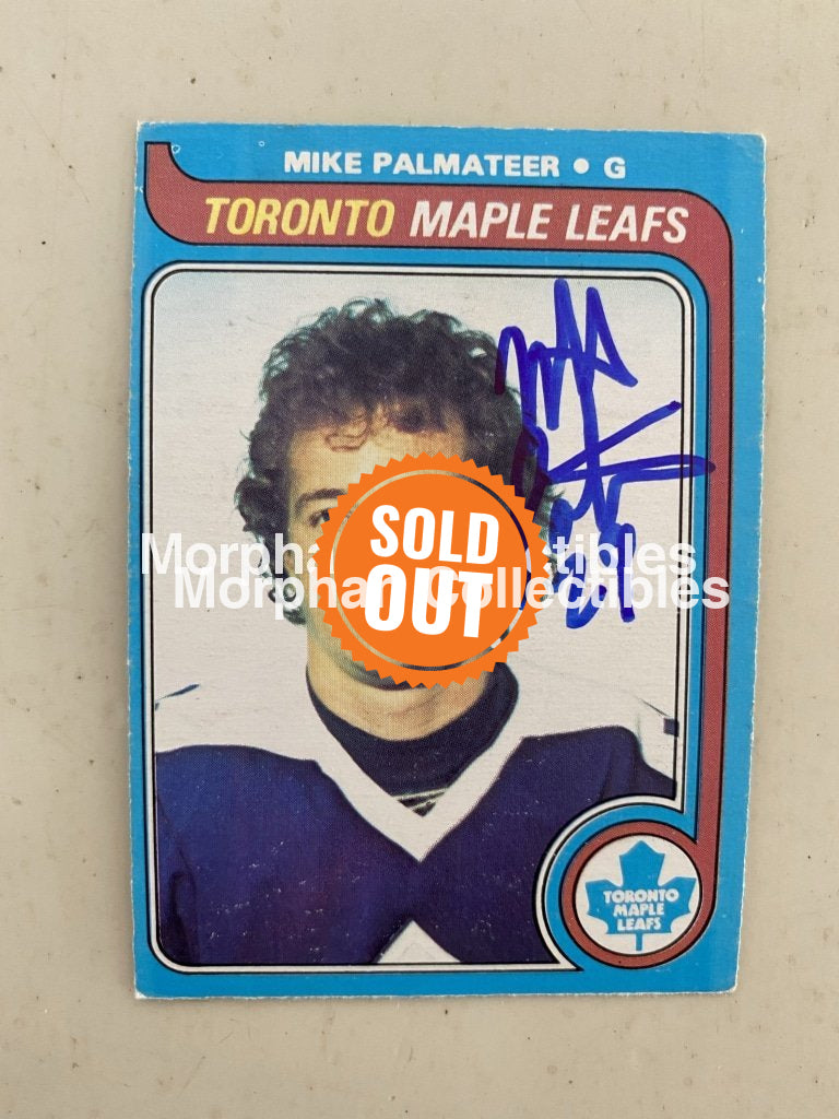 Mike Palmateer Autographed Cards Opc 1979-80 #2 Card
