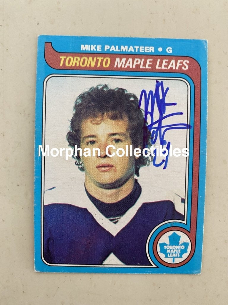 Mike Palmateer Autographed Cards Opc 1979-80 #3 Card