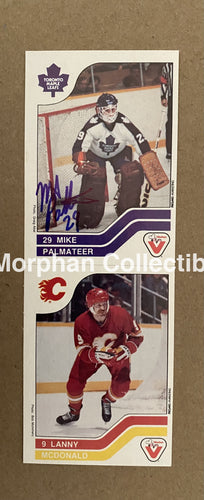 Mike Palmateer - Autographed Card Vachon