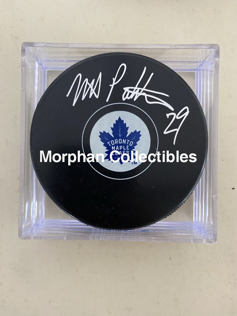 Mike Palmateer - Autographed Pucks Toronto Maple Leafs 5 Puck