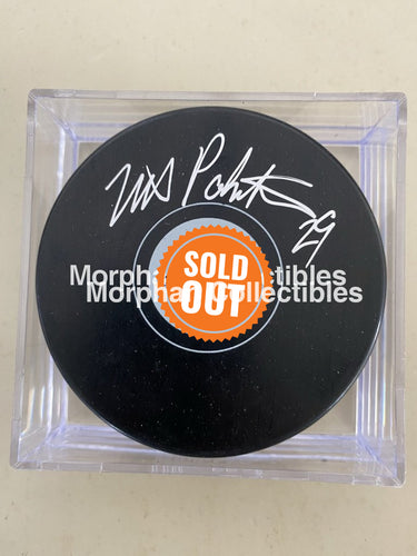 Mike Palmateer - Autographed Pucks Washington Capitals Puck