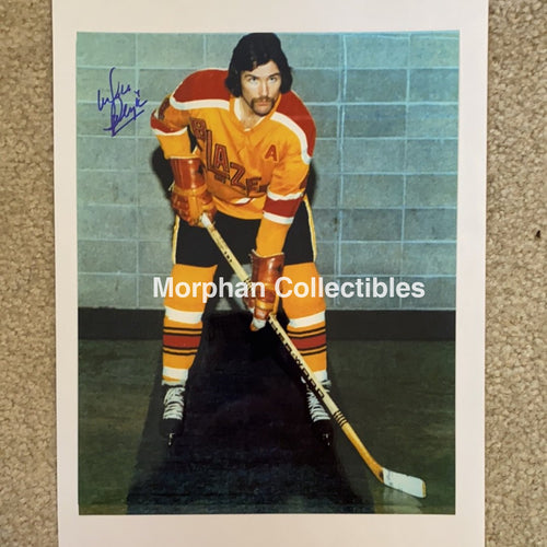 Mike Pelyk - Autographed 8X10 Photo Blazers