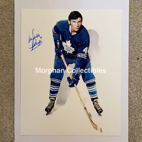 Mike Pelyk - Autographed 8X10 Photo Toronto Maple Leafs