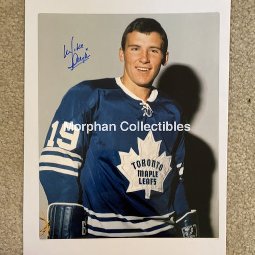 Mike Pelyk - Autographed 8X10 Photo Toronto Maple Leafs