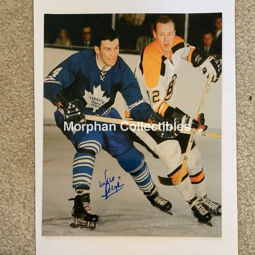 Mike Pelyk - Autographed 8X10 Photo Toronto Maple Leafs