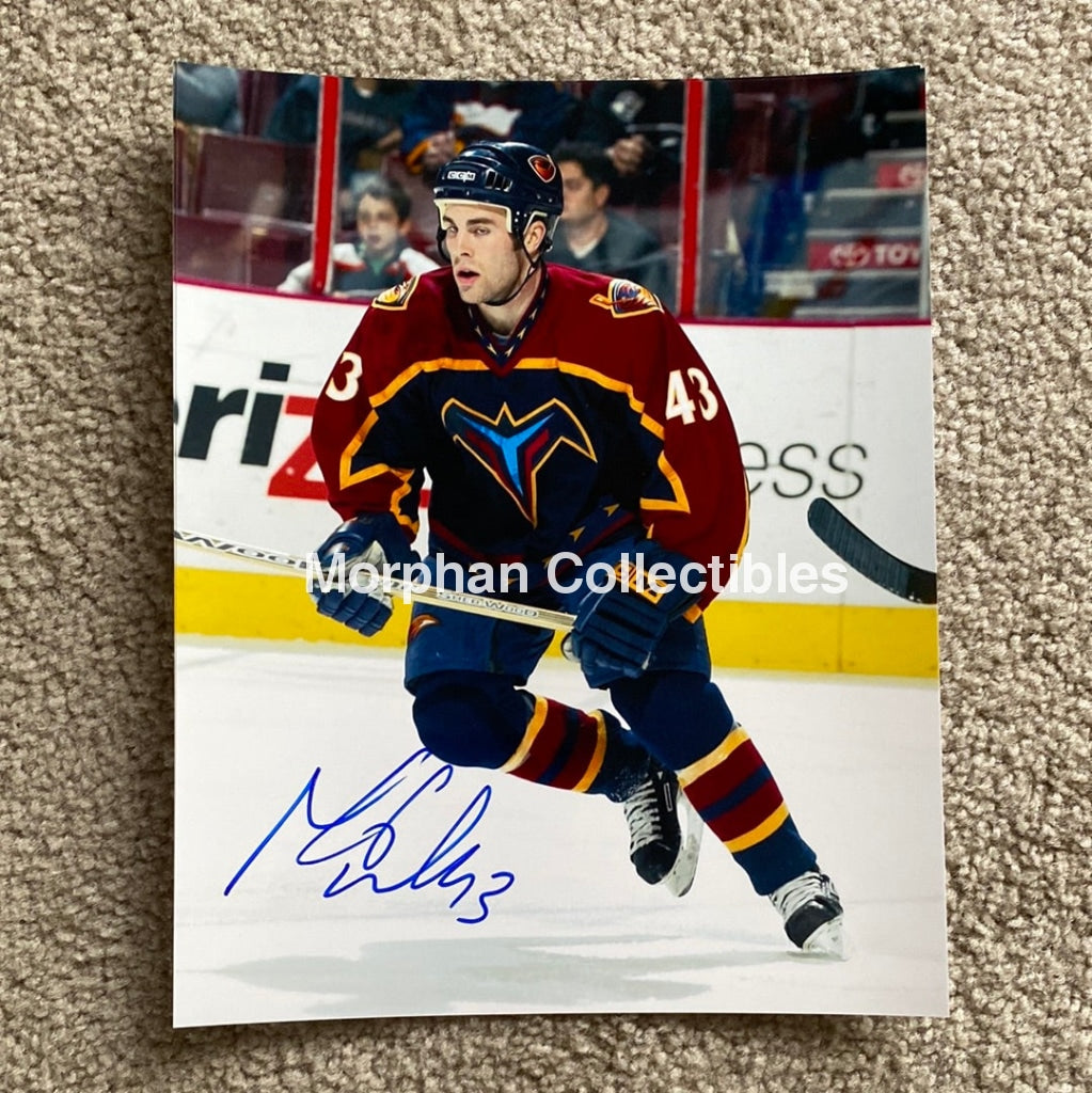 Mike Weaver- Autographed 8X10 Photo - Atlanta Thrashers