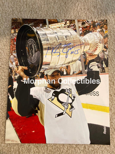 Mike Zigomanis - Autographed 8X10 Photo Pittsburg Penguins