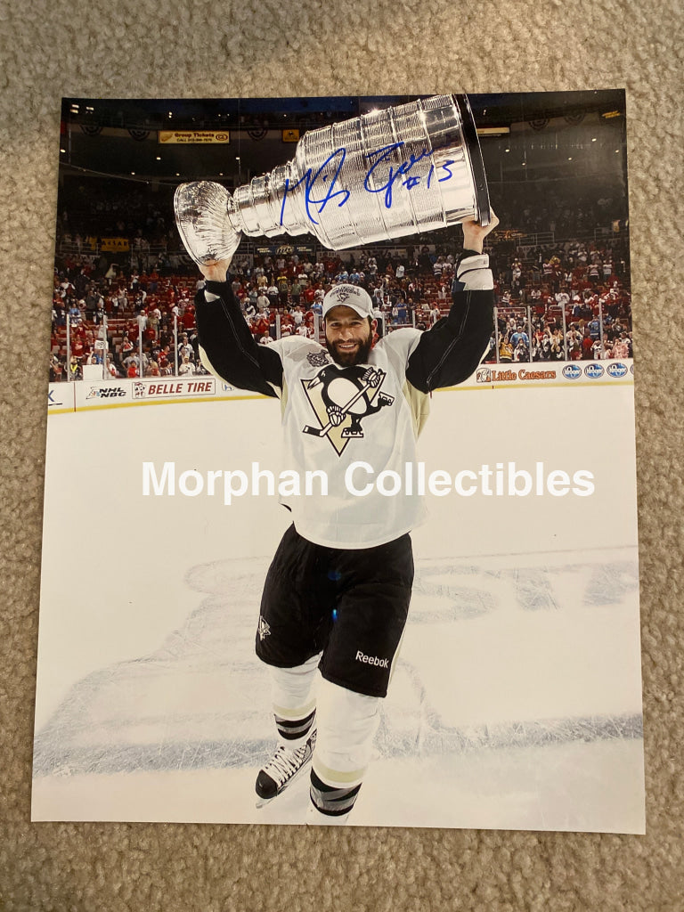 Mike Zigomanis - Autographed 8X10 Photo Pittsburg Penguins