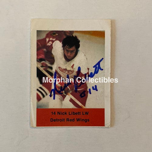 Nick Libett - Autographed Card Loblaws