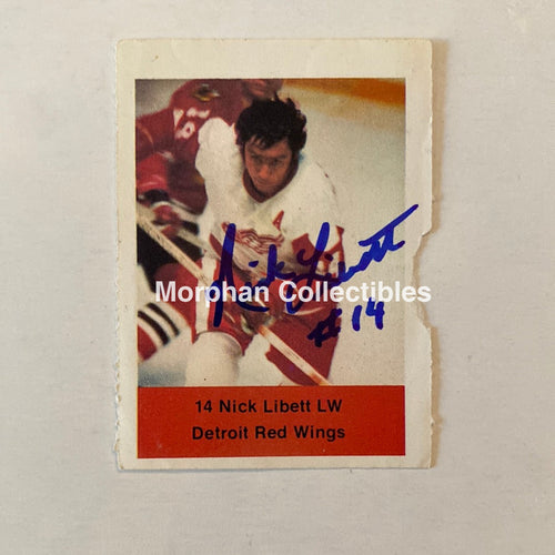 Nick Libett - Autographed Card Loblaws
