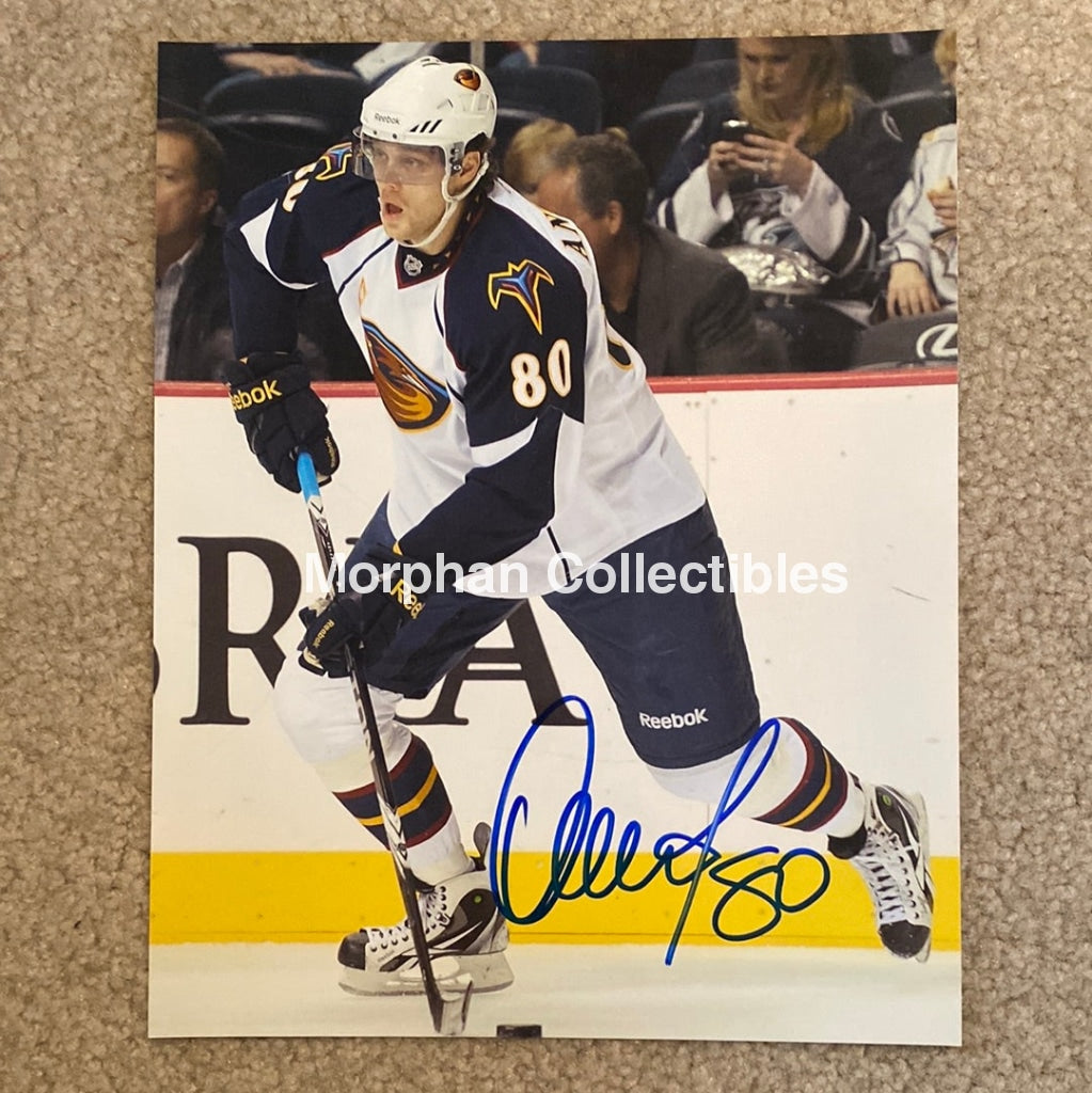 Nik Antropov - Autographed 8X10 Photo Atlanta Thrashers