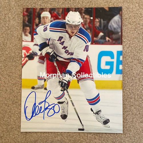 Nik Antropov - Autographed 8X10 Photo New York Rangers