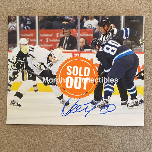 Nik Antropov - Autographed Winnipeg Jets 8X10 Photo