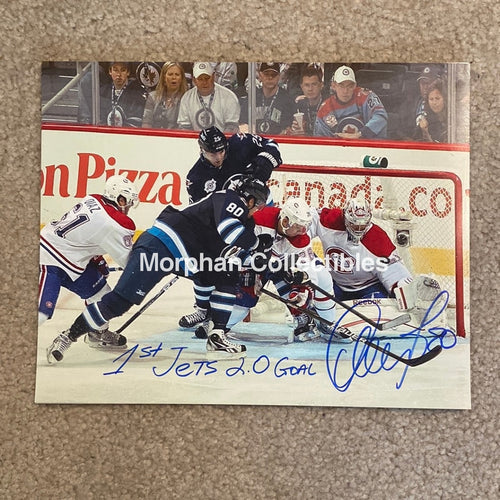 Nik Antropov - Autographed Winnipeg Jets 8X10 Photo