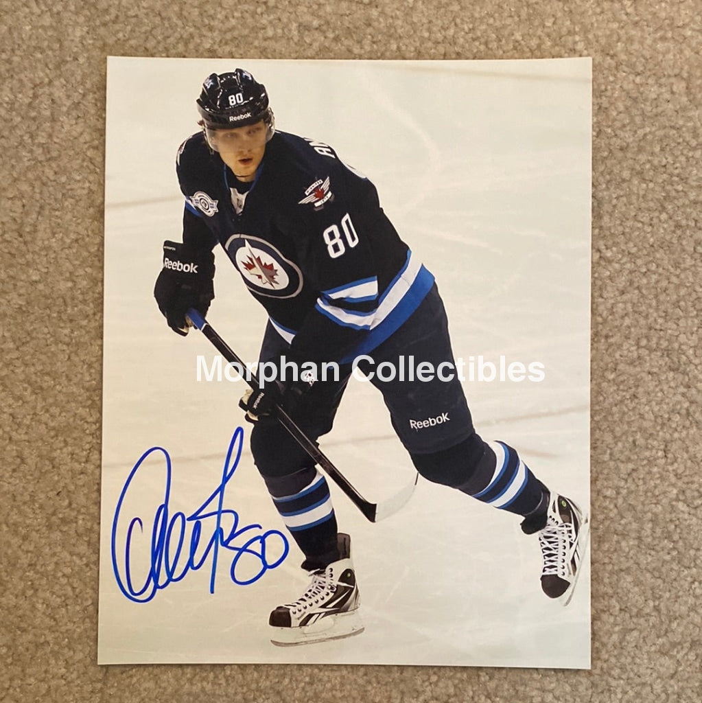 Nik Antropov - Autographed Winnipeg Jets 8X10 Photo