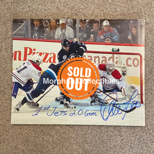 Nik Antropov - Autographed Winnipeg Jets 8X10 Photo