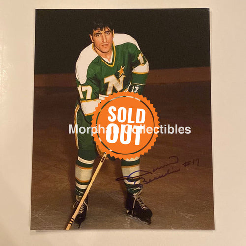 Norm Beaudin - Autographed 8X10 Photo Minnesota North Stars