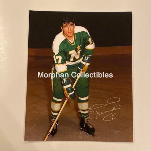 Norm Beaudin - Autographed 8X10 Photo Minnesota North Stars