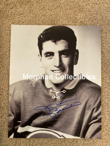 Norm Beaudin - Autographed 8X10 Photo Montreal Canadiens