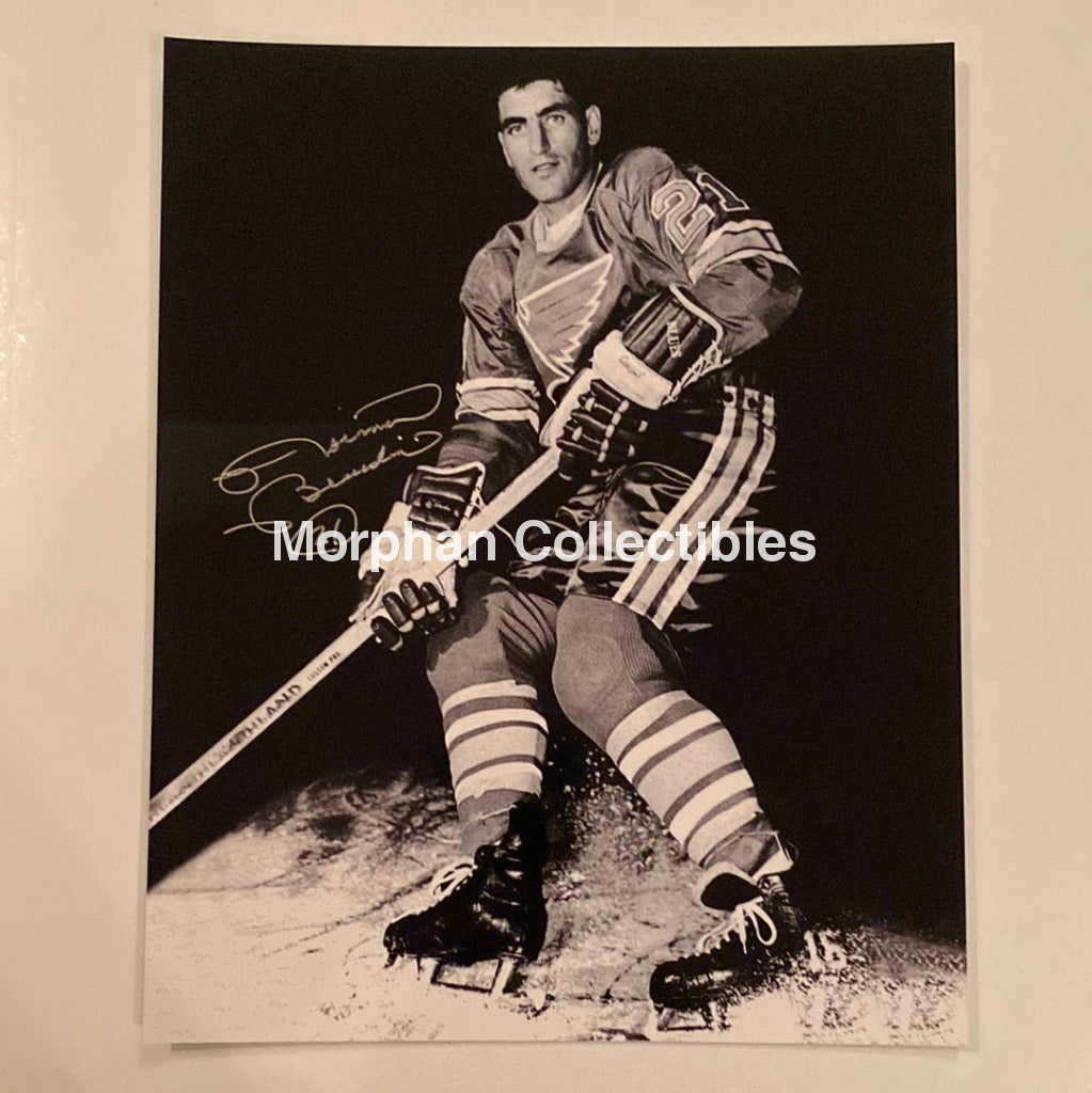 Norm Beaudin - Autographed 8X10 Photo St Louis Blues