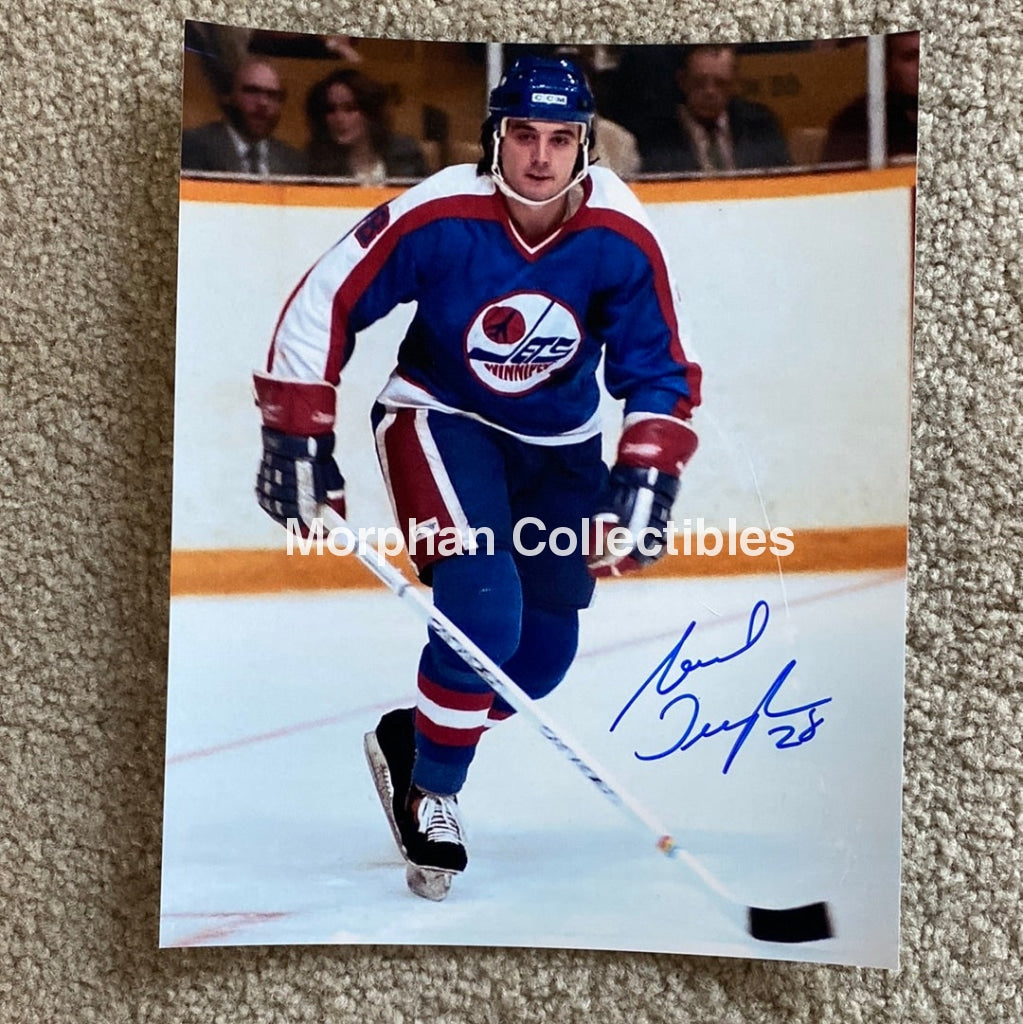 Norm Dupont - Autographed 8X10 Photo Winnipeg Jets