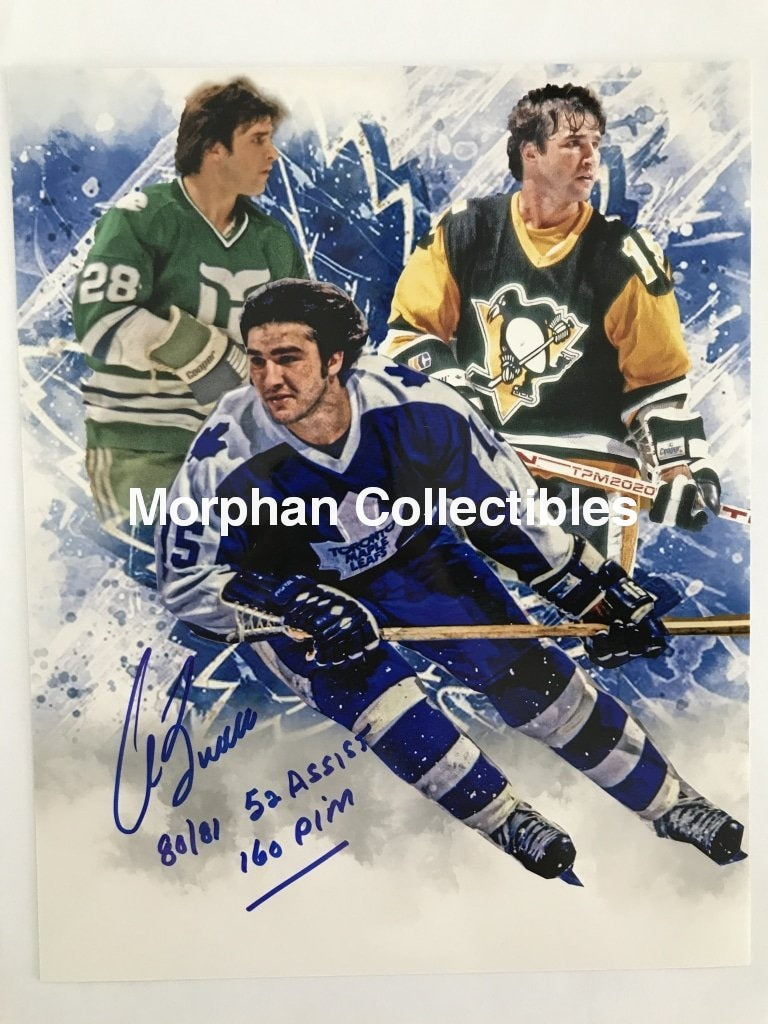 Pat Boutette - Autographed 8X10 Collage Photo With 1354 Pim Inscription