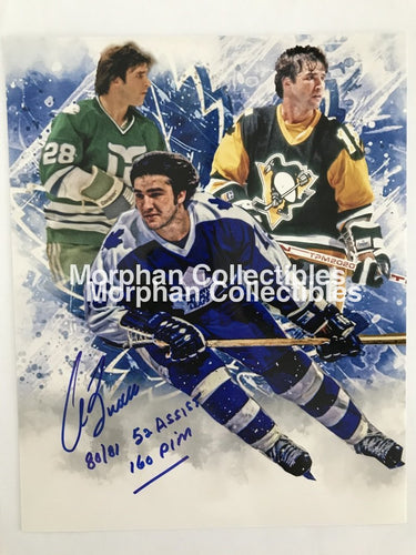 Pat Boutette - Autographed 8X10 Collage Photo With 1354 Pim Inscription