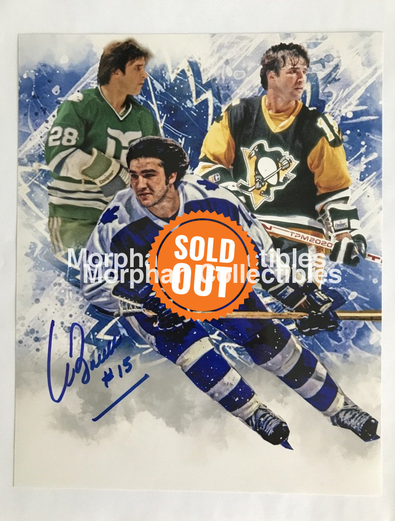 Pat Boutette - Autographed 8X10 Collage Photo With Number Inscription