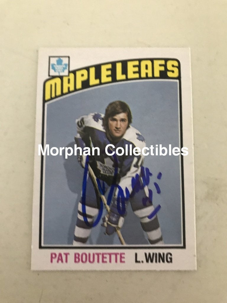 Pat Boutette - Opc Hockey Card 1976-77