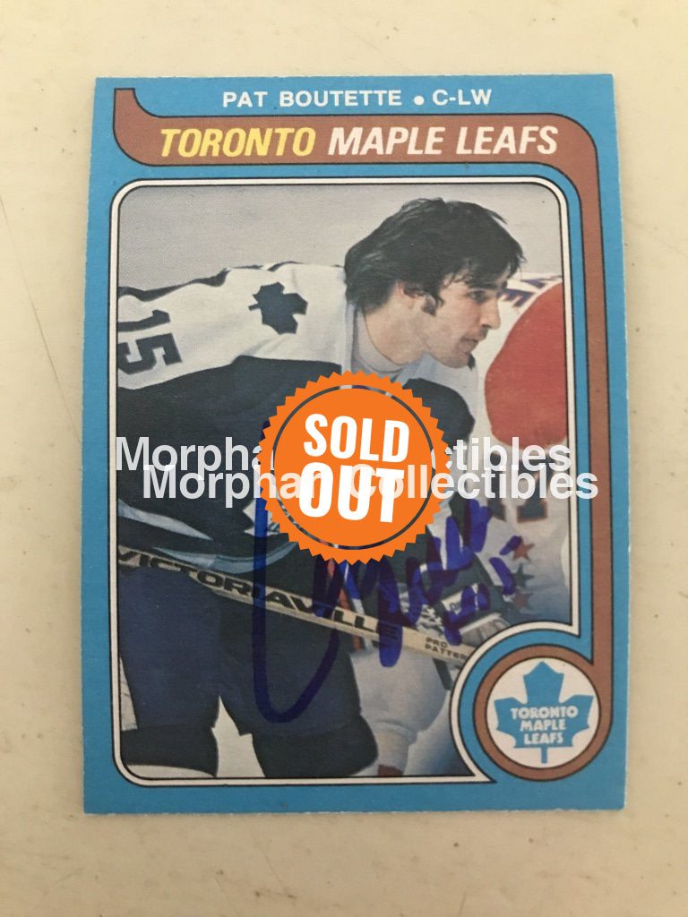 Pat Boutette - Opc Hockey Card 1979-80 #1