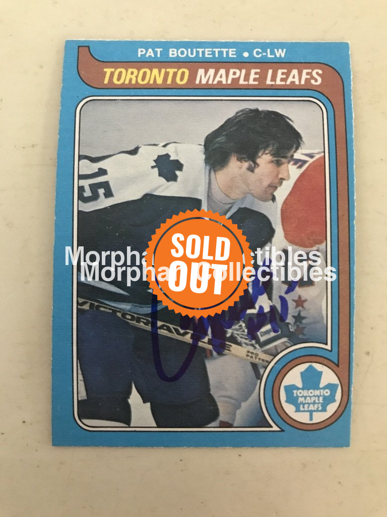 Pat Boutette - Opc Hockey Card 1979-80 #3