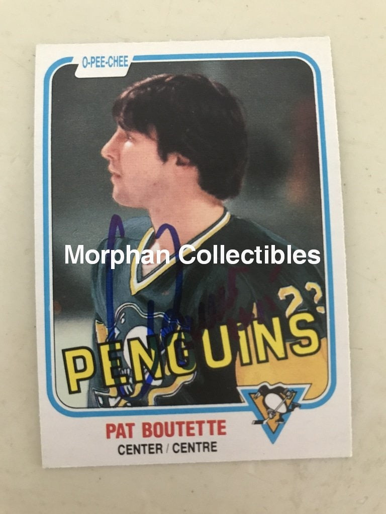 Pat Boutette - Opc Hockey Card 1981-82 #1