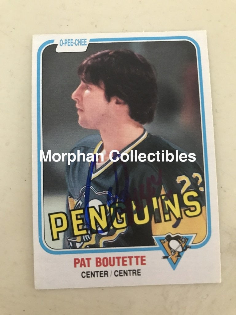 Pat Boutette - Opc Hockey Card 1981-82 #2