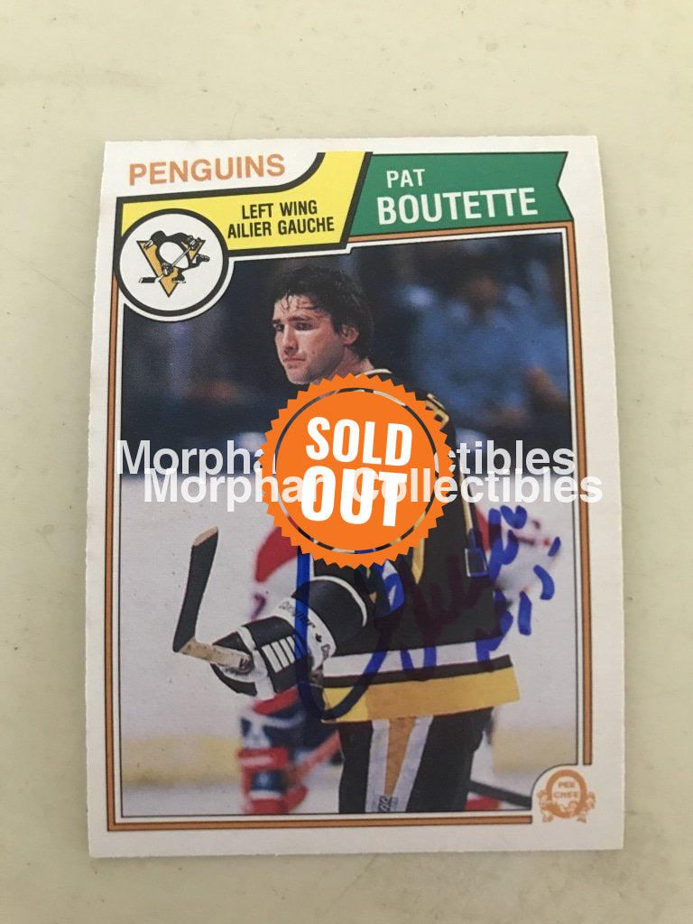 Pat Boutette - Opc Hockey Card 1983-84 #1