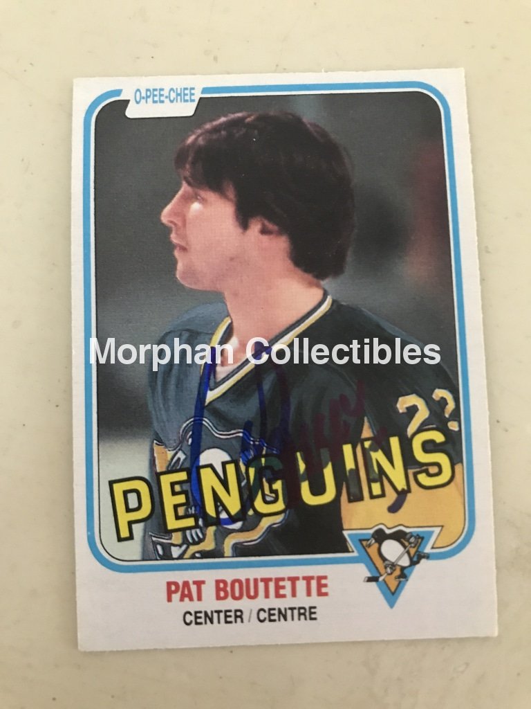 Pat Boutette - Opc Hockey Card 1981-82 #2
