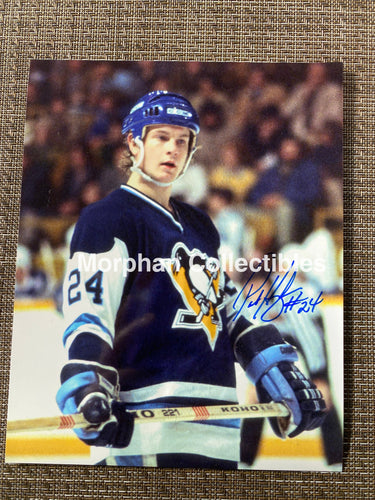 Pat Hughes - Autographed 8X10 Photo Pittsburg Penguins