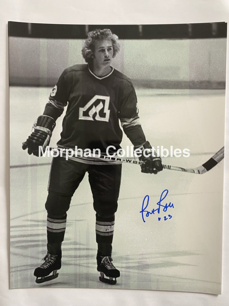 Pat Ribble - Autographed Atlanta Flames 8X10 Photo