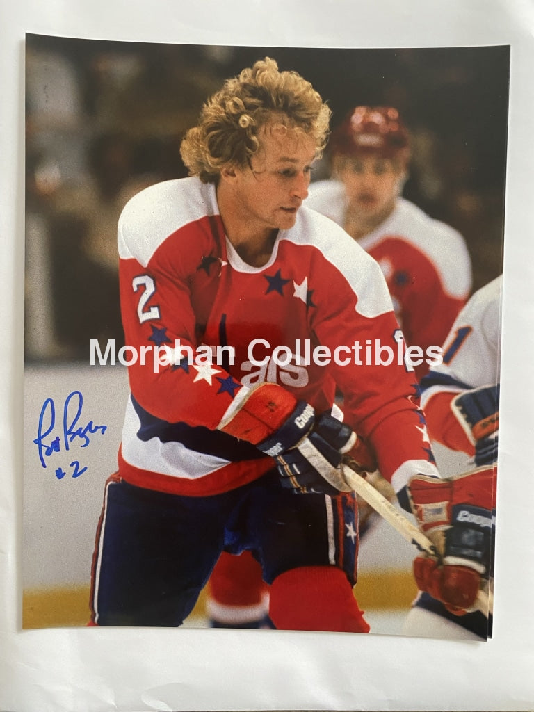 Pat Ribble - Autographed Washington Capitals 8X10 Photo