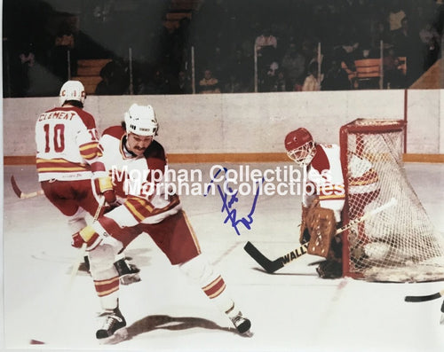 Pat Riggin - Autographed 8X10 Photos Signed Calgary #2 Photo