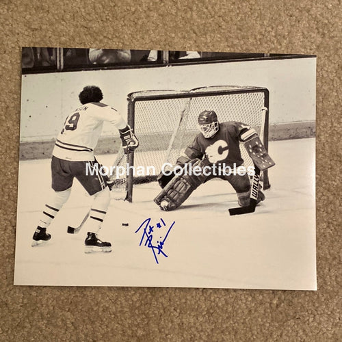 Pat Riggin - Autographed 8X10 Photo Calgary Flames