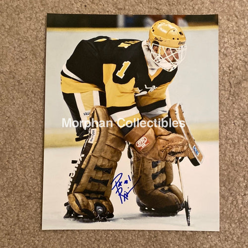 Pat Riggin - Autographed 8X10 Photo Pittsburg Penguins