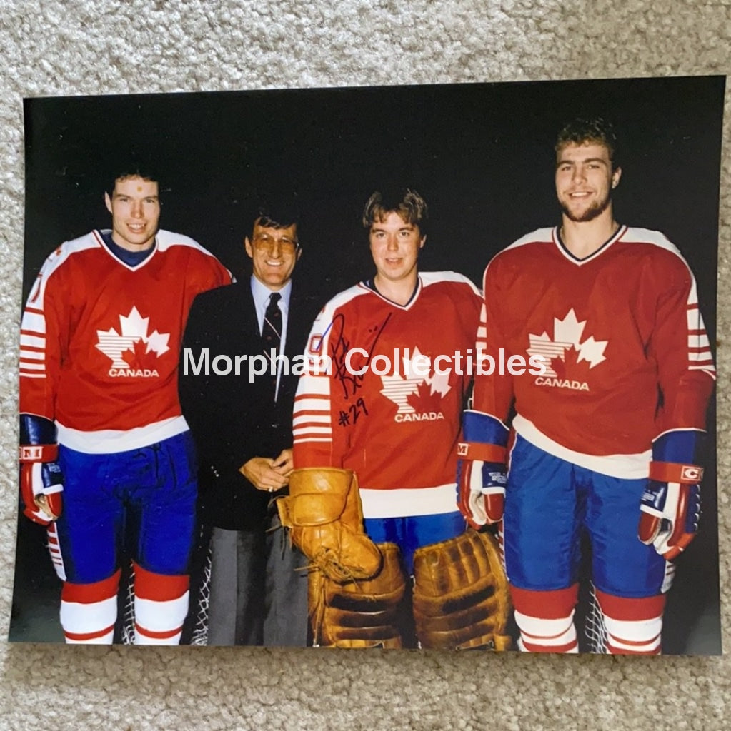 Pat Riggin - Autographed 8X10 Photo Team Canada