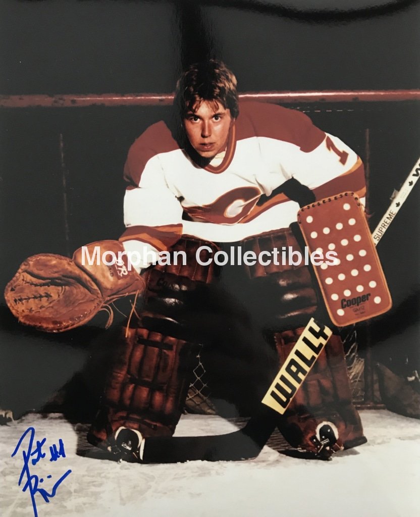 Pat Riggin - Autographed 8X10 Photos Signed Calgary #1 Photo