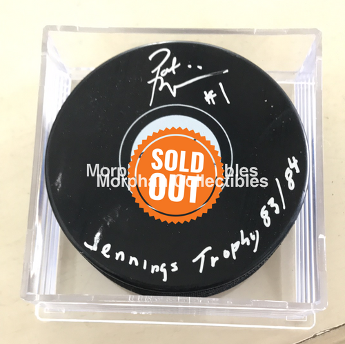 Pat Riggin- Autographed Washington Puck (Jennings)